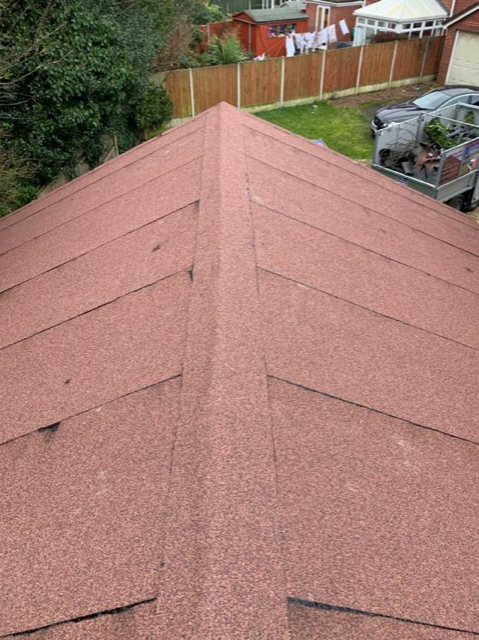 New roof on a Shed | Home Improvements Pentagon Roofing Services